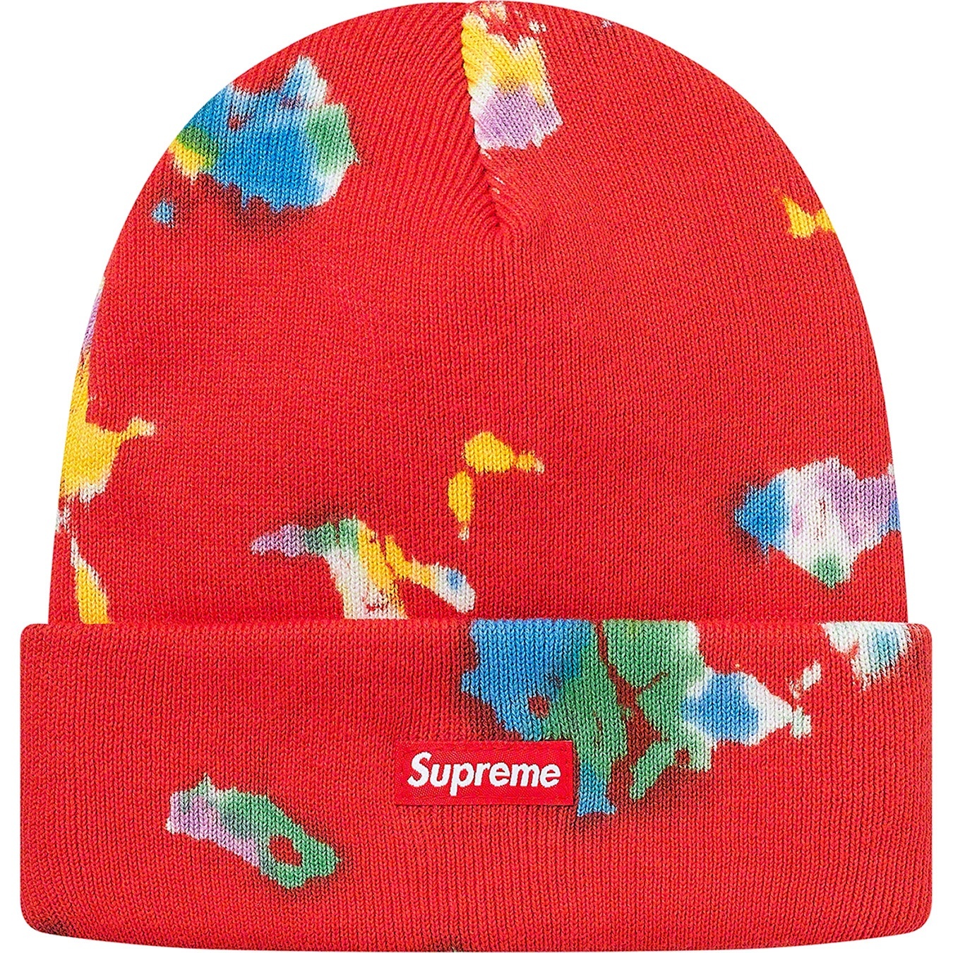 Splatter Dyed Beanie view 3
